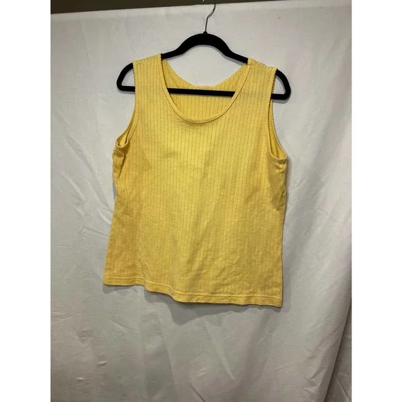 Vintage Yellow Knit Tank - Picture 1 of 2